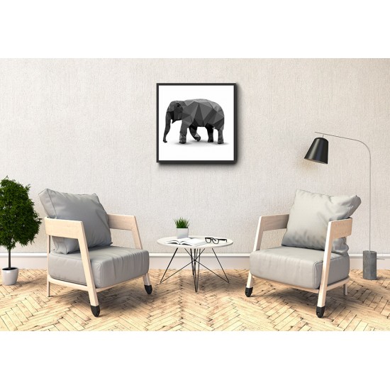 Runa Art Quadri oderni Africa Elefante 1 Pezzo L'iagine Tela Non